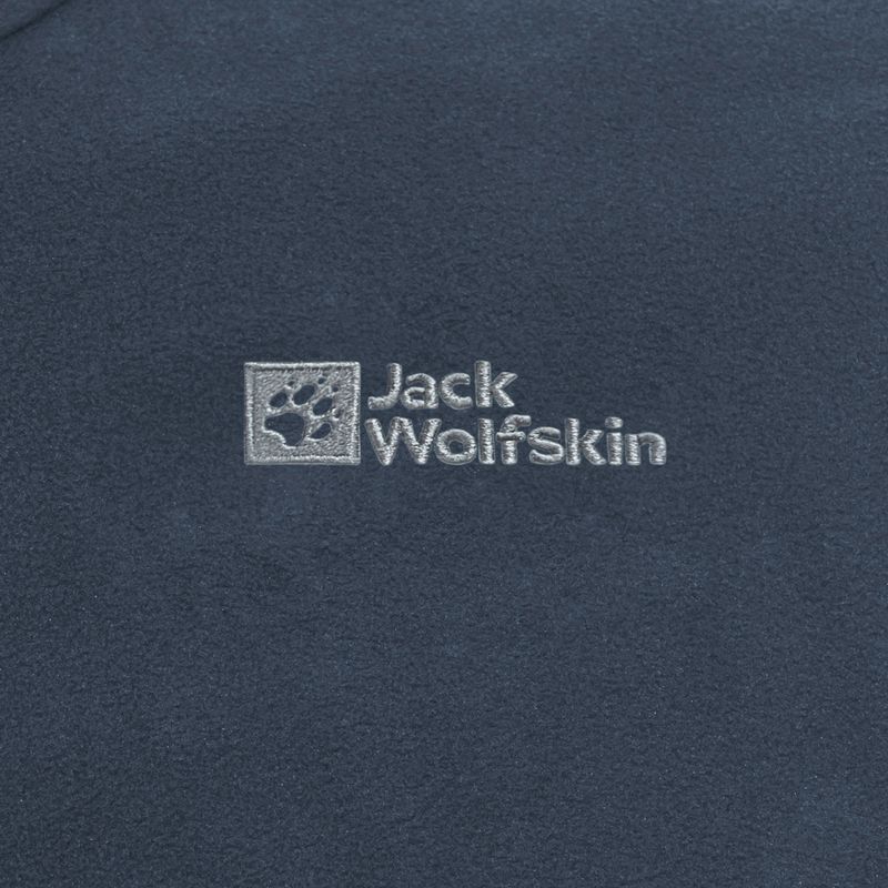 Кофта трекінгова чоловіча Jack Wolfskin Taunus Hz midnight sky 9