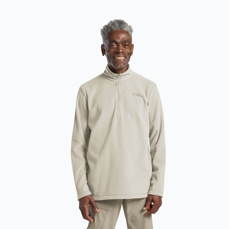 Кофта трекінгова чоловіча Jack Wolfskin Taunus Hz pale sand