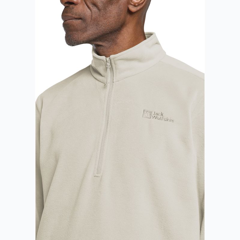 Кофта трекінгова чоловіча Jack Wolfskin Taunus Hz pale sand 4