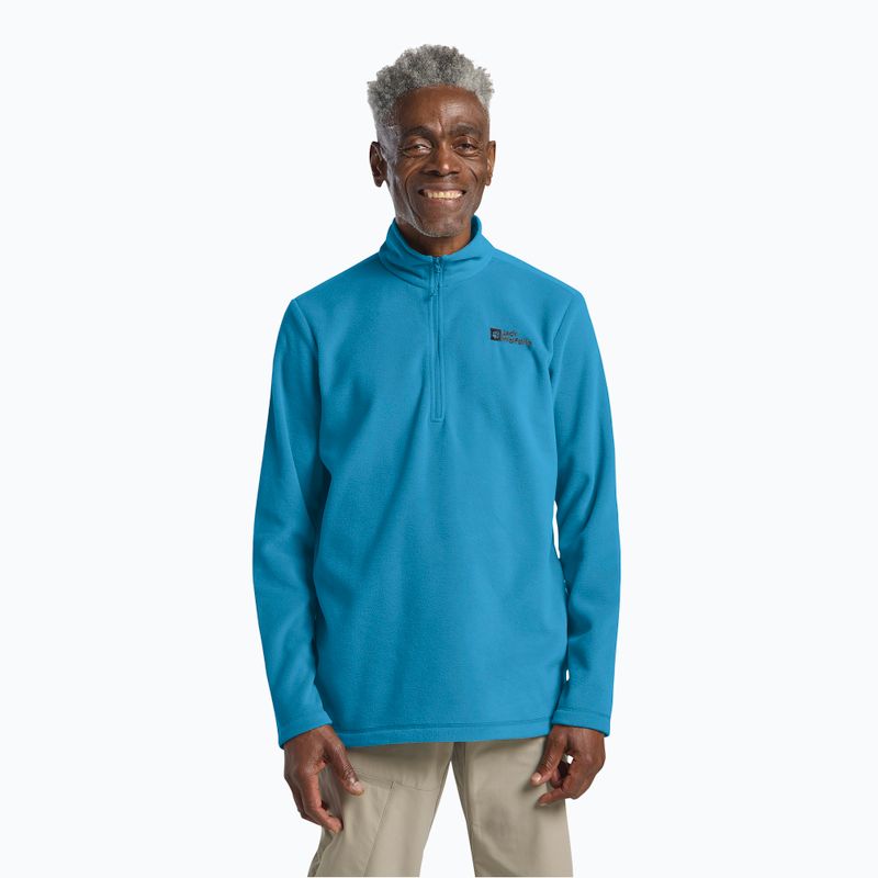 Чоловіча трекінгова кофта Jack Wolfskin Taunus Hz aurora blue