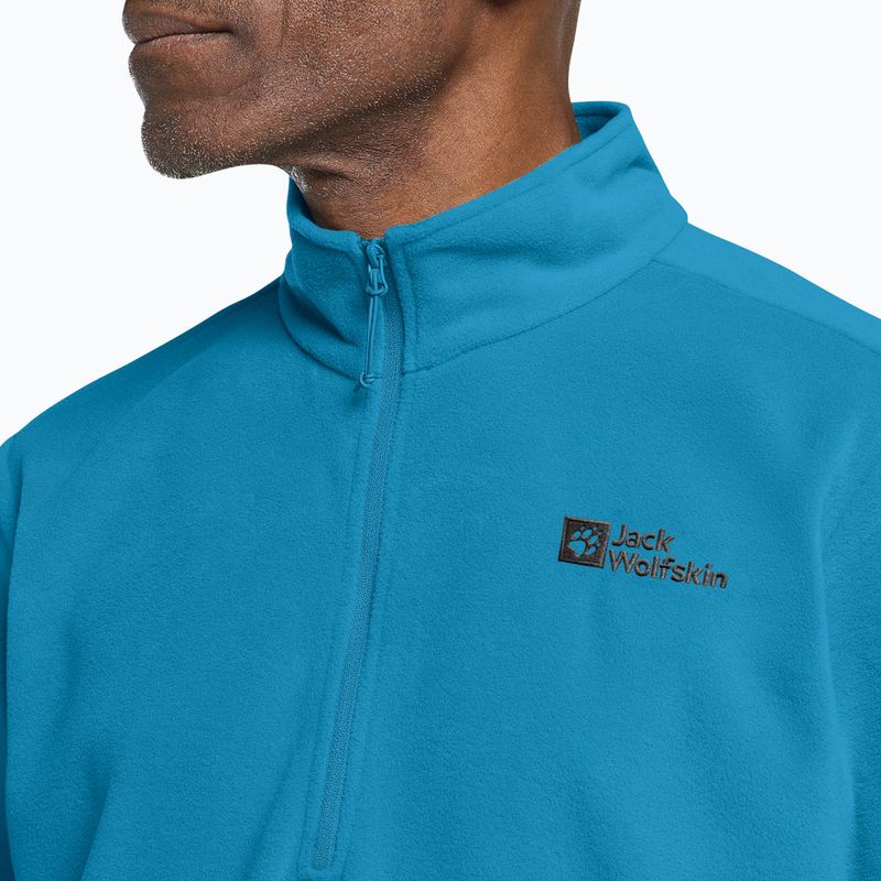 Кофта трекінгова чоловіча Jack Wolfskin Taunus Hz aurora blue 4