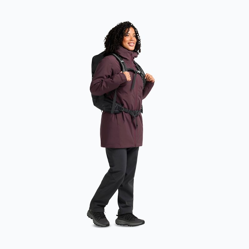 Куртка-дощовик жіноча Jack Wolfskin Heidelstein Ins amaranth 2