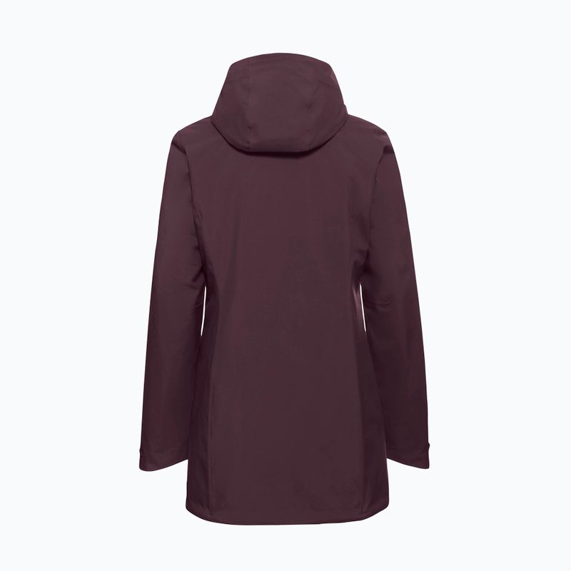 Куртка-дощовик жіноча Jack Wolfskin Heidelstein Ins amaranth 8