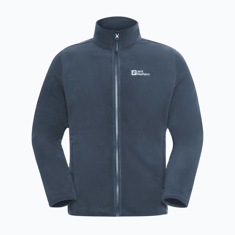 Кофта флісова чоловіча Jack Wolfskin Winterstein Fz midnight sky 7