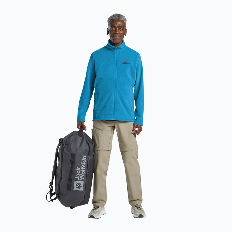 Кофта флісова чоловіча Jack Wolfskin Taunus Fz aurora blue 2