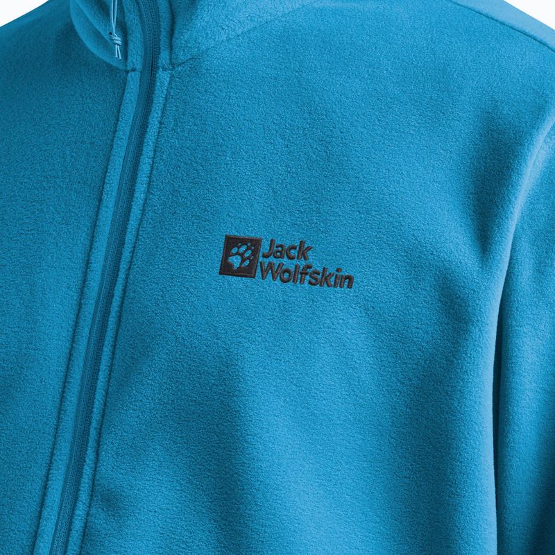 Чоловіча флісова кофта Jack Wolfskin Taunus Fz aurora blue 5