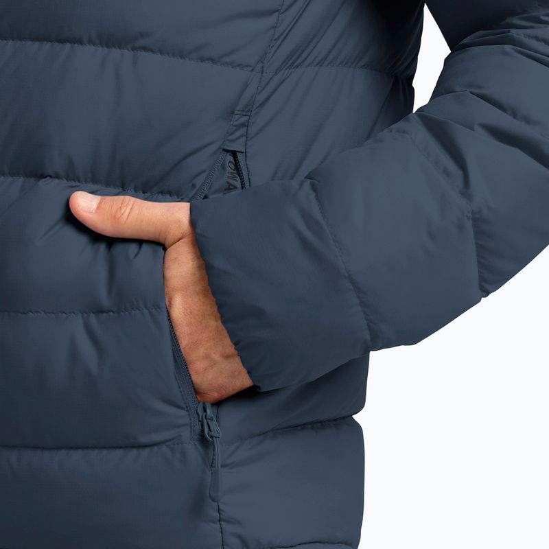 Пуховик чоловічий Jack Wolfskin Ather Down Hoody midnight sky/dark navy 5
