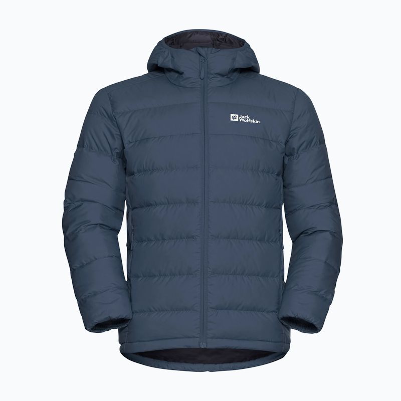 Пуховик чоловічий Jack Wolfskin Ather Down Hoody midnight sky/dark navy 7
