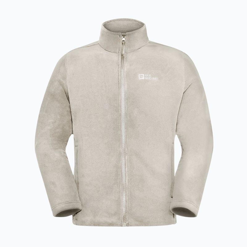 Кофта флісова чоловіча Jack Wolfskin Winterstein Fz pale sand 7