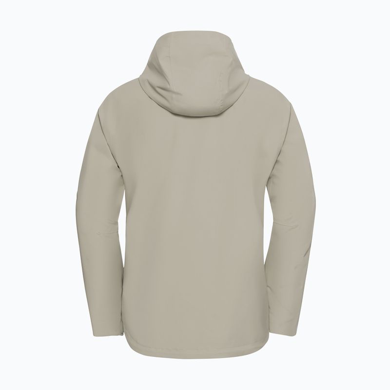 Чоловіча дощовикова куртка Jack Wolfskin Trailtime 2L linen 8