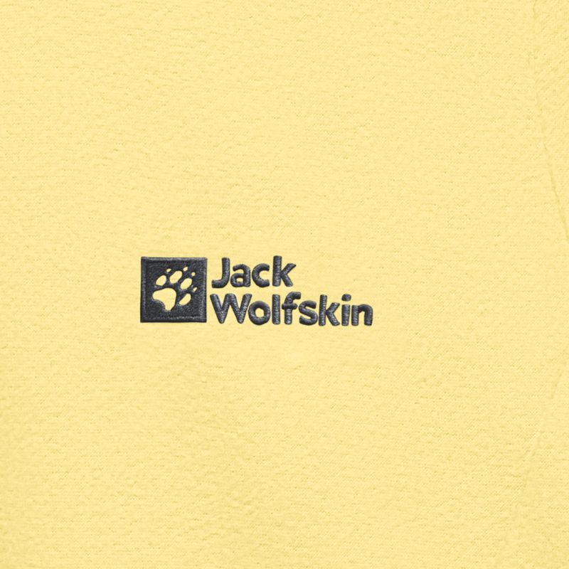 Жіноча трекінгова кофта Jack Wolfskin Taunus Hz lemon ice 8
