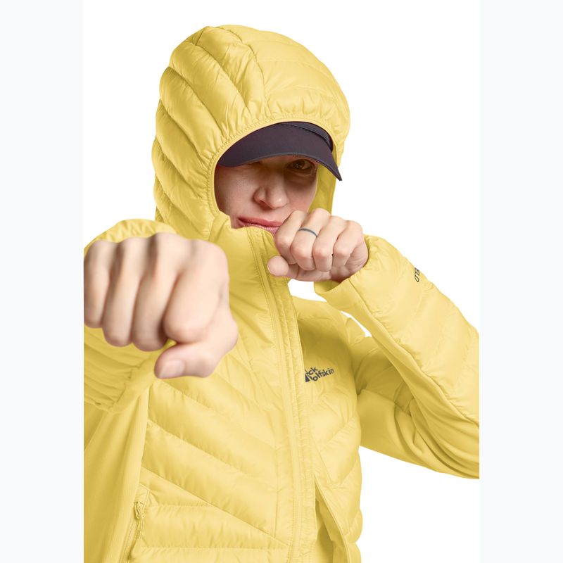 Жіноча гібридна куртка Jack Wolfskin Routeburn Pro Ins lemon ice 5