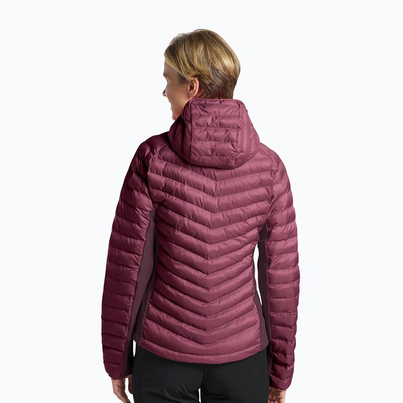 Куртка утеплена жіноча Jack Wolfskin Routeburn Pro Ins raisin 3