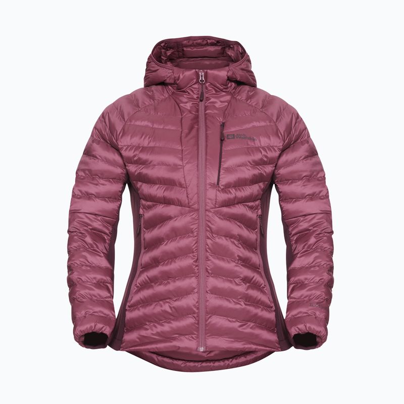 Куртка утеплена жіноча Jack Wolfskin Routeburn Pro Ins raisin 8