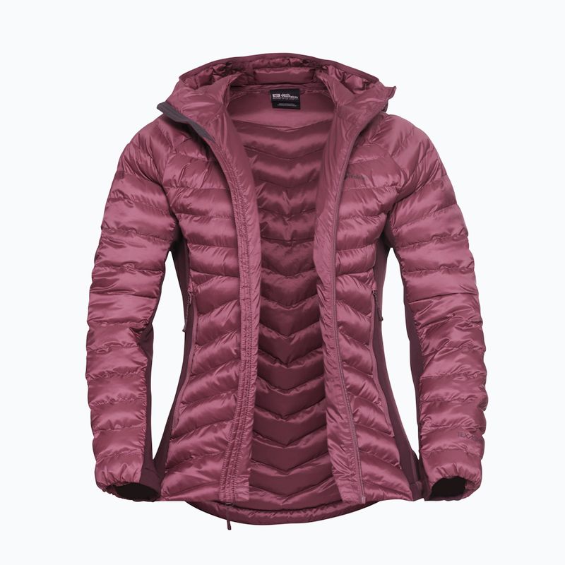 Куртка утеплена жіноча Jack Wolfskin Routeburn Pro Ins raisin 10