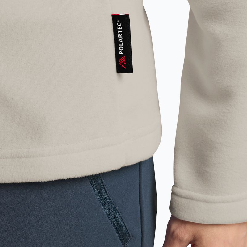 Кофта трекінгова жіноча Jack Wolfskin Taunus Hz pale sand 5