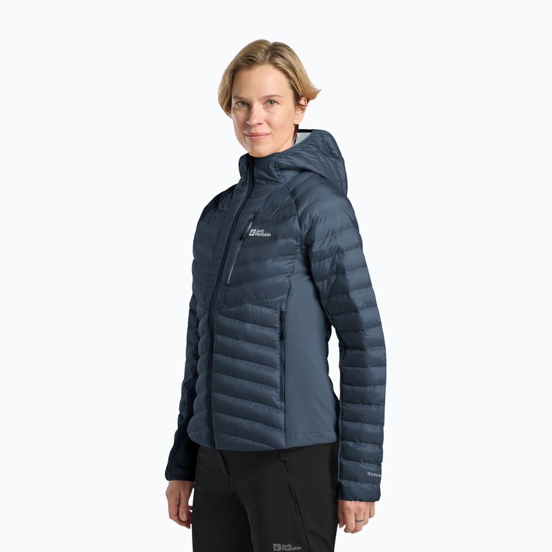 Жіноча гібридна куртка Jack Wolfskin Routeburn Pro Ins midnight sky