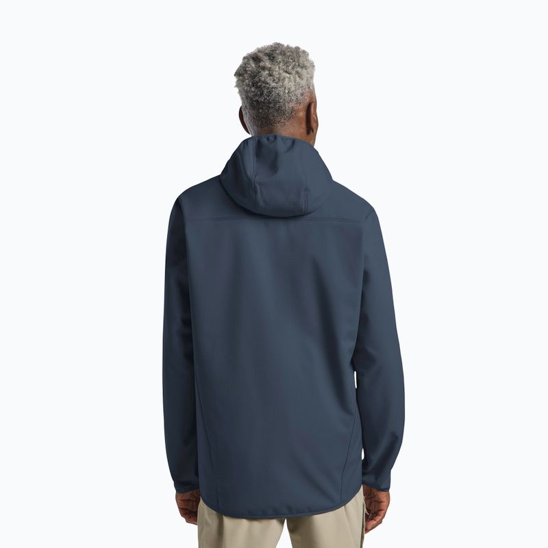 Чоловіча софтшелл куртка Jack Wolfskin Bornberg Hoody midnight sky 3