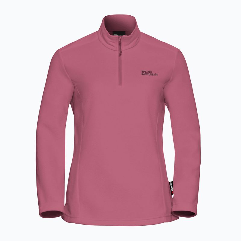 Кофта трекінгова жіноча Jack Wolfskin Taunus Hz raisin 6