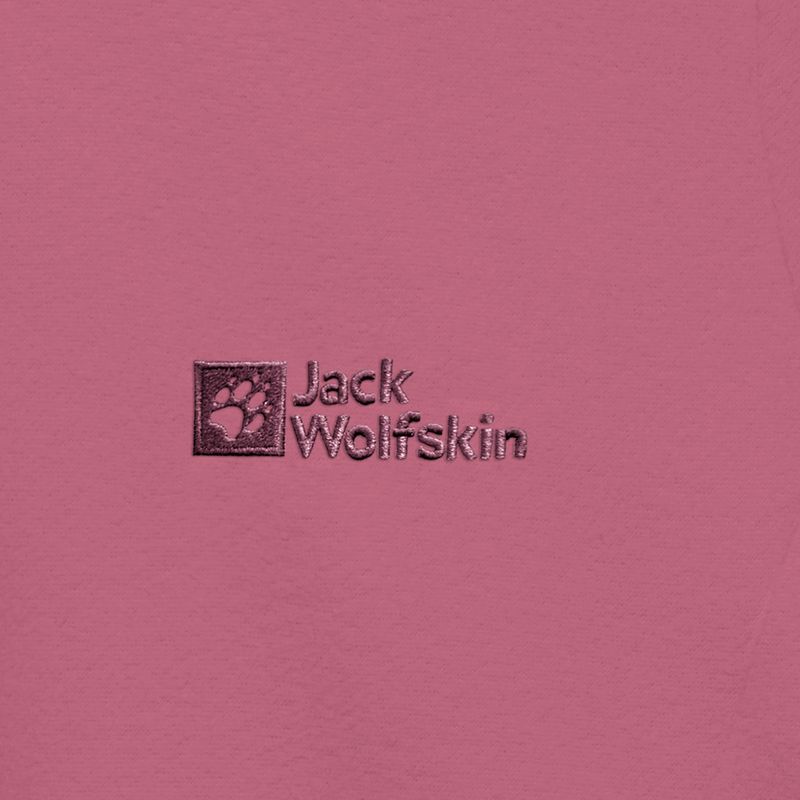 Жіноча трекінгова кофта Jack Wolfskin Taunus Hz raisin 8