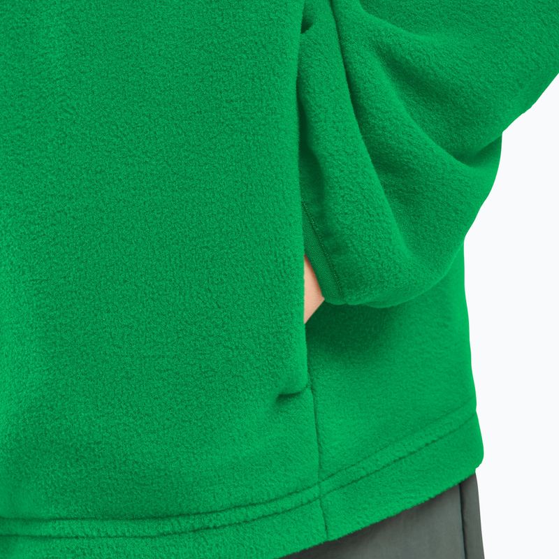 Дитяча флісова кофта Jack Wolfskin Taunus mystic green 13