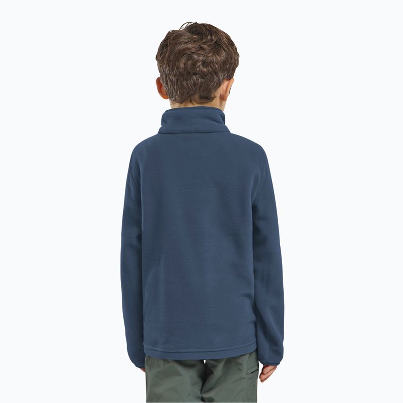 Дитяча флісова кофта Jack Wolfskin Taunus midnight sky 8