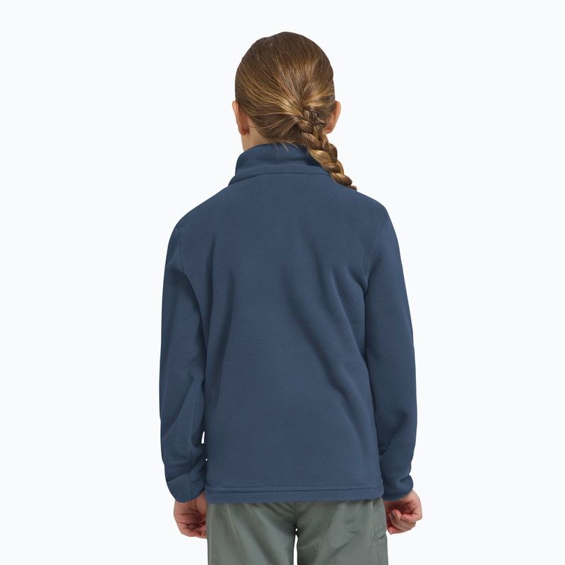 Дитяча флісова кофта Jack Wolfskin Taunus midnight sky 10