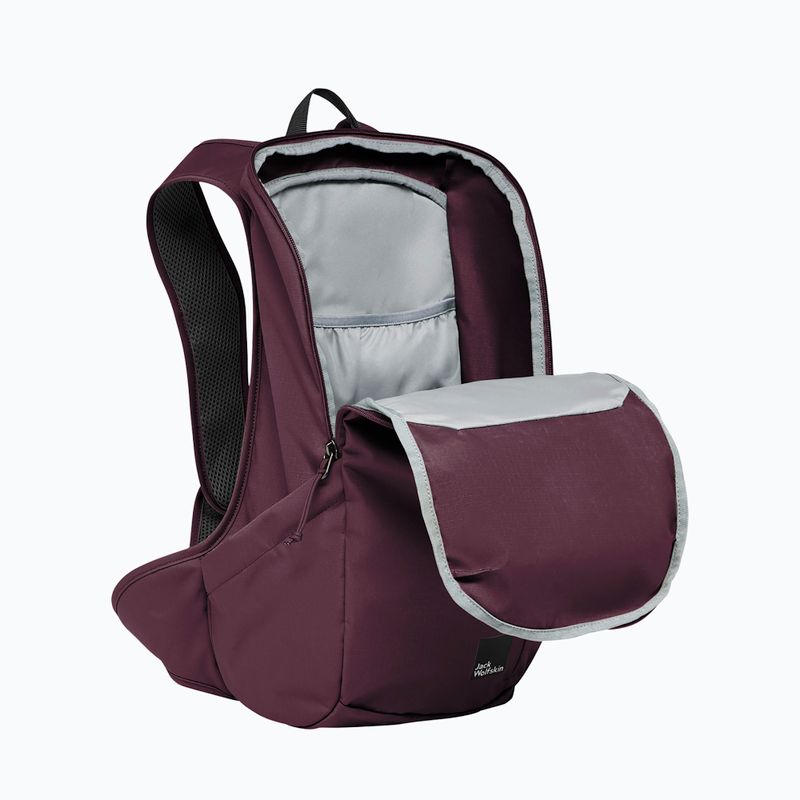 Жіночий міський рюкзак Jack Wolfskin Waimea 15 л амарант 6