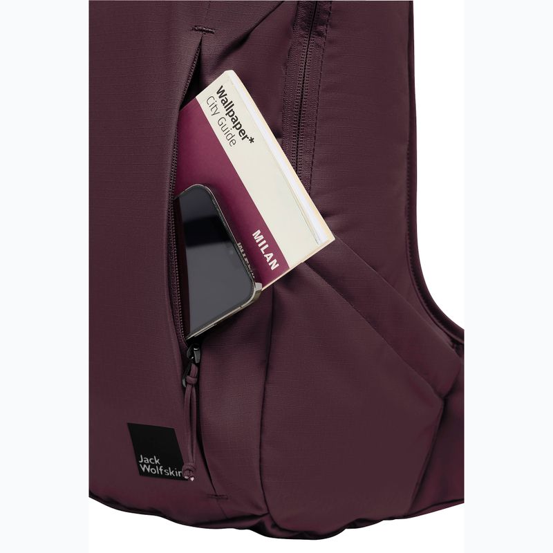 Жіночий міський рюкзак Jack Wolfskin Waimea 15 л амарант 9