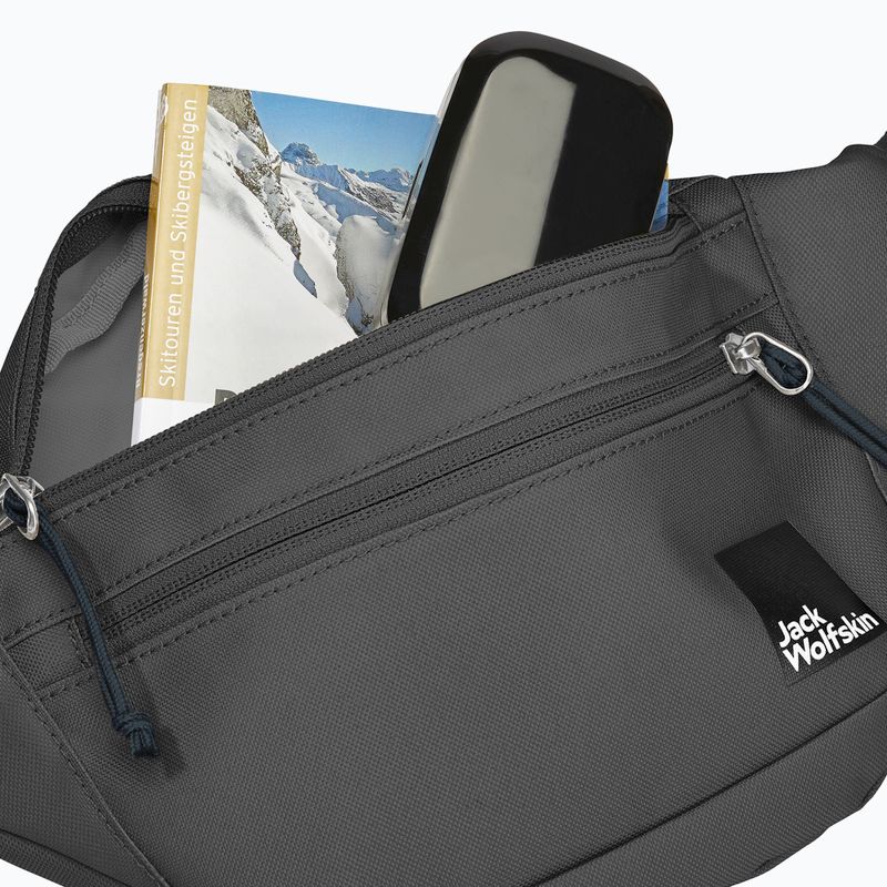 Сумка-банан Jack Wolfskin Konya Hipbag 2 л slate 6