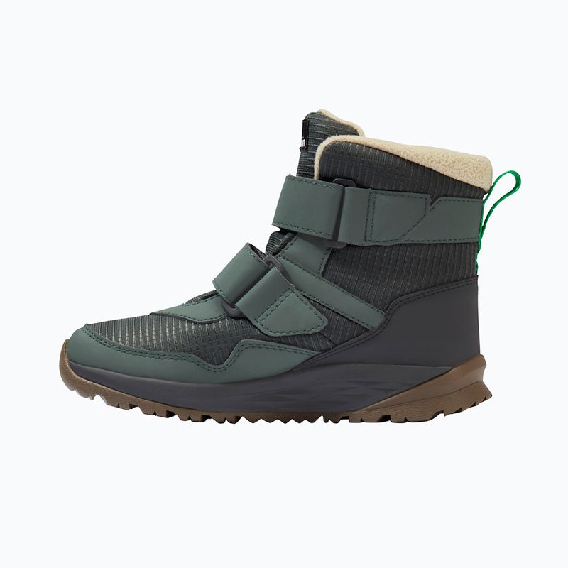 Дитяче взуття Jack Wolfskin Polar Bear-B Texapore Mid Vc mystic green 2