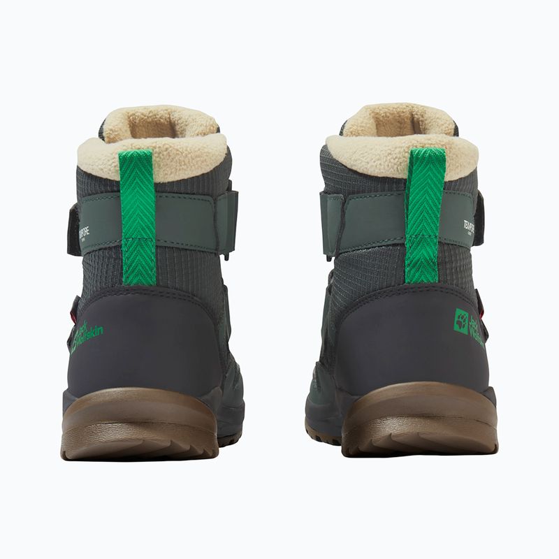 Дитяче взуття Jack Wolfskin Polar Bear-B Texapore Mid Vc mystic green 4