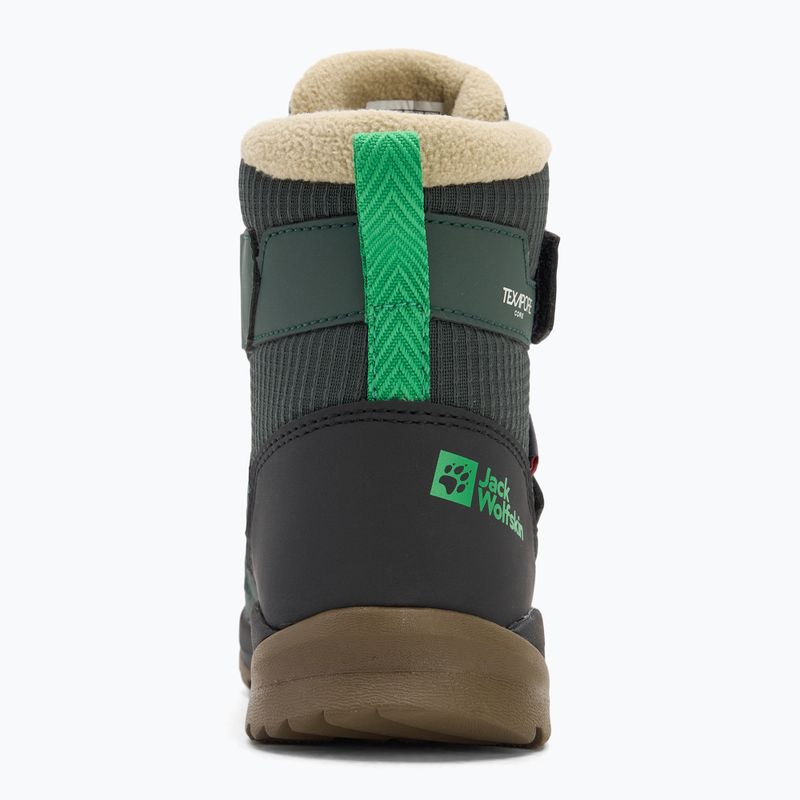 Черевики дитячі Jack Wolfskin Polar Bear-B Texapore Mid Vc mystic green 6