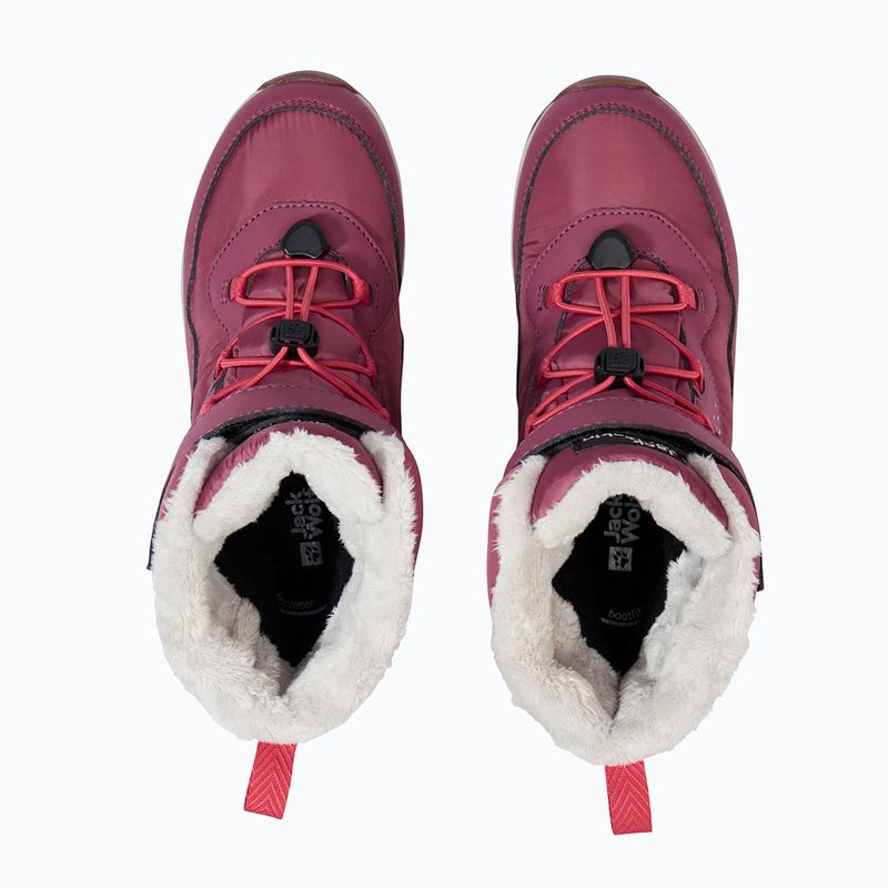 Черевики дитячі Jack Wolfskin Polar Bear-G Texapore High Vc raisin 5