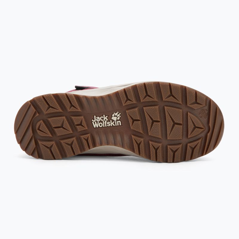 Черевики дитячі Jack Wolfskin Polar Bear-G Texapore High Vc raisin 4