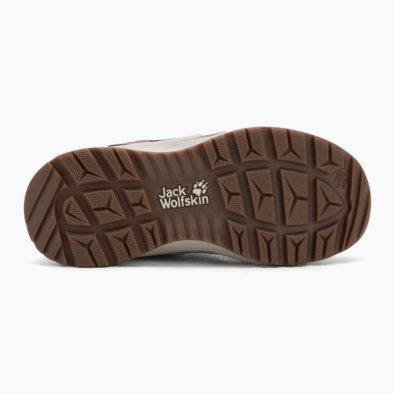 Черевики дитячі Jack Wolfskin Polar Bear-B Texapore Mid Vc raisin 4