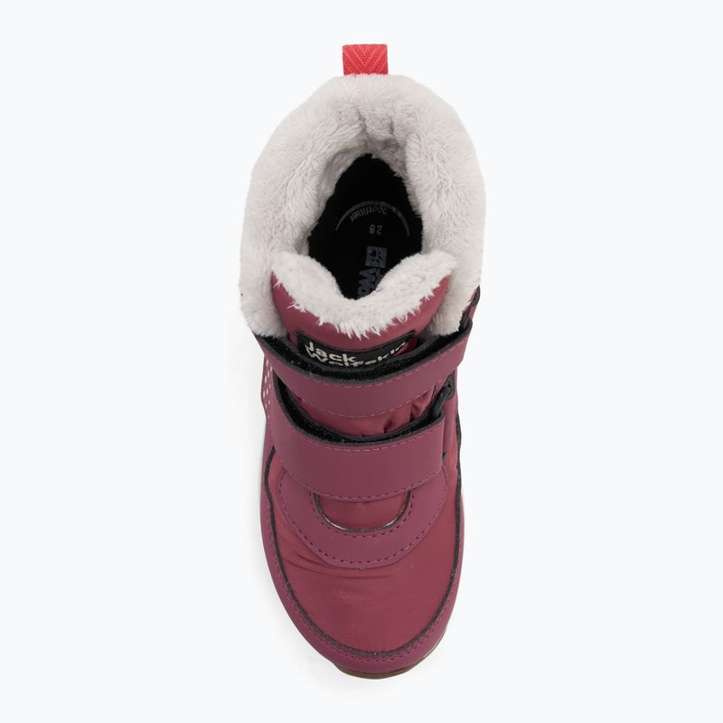 Черевики дитячі Jack Wolfskin Polar Bear-B Texapore Mid Vc raisin 5