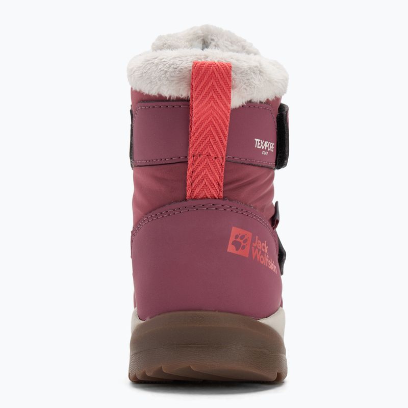 Черевики дитячі Jack Wolfskin Polar Bear-B Texapore Mid Vc raisin 6
