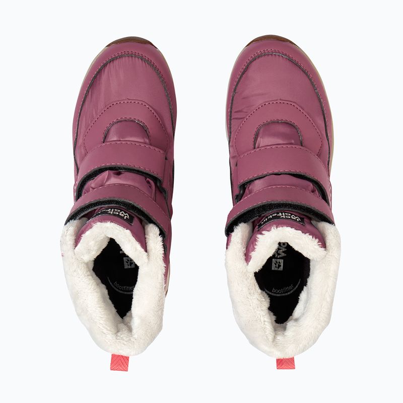 Черевики дитячі Jack Wolfskin Polar Bear-B Texapore Mid Vc raisin 5