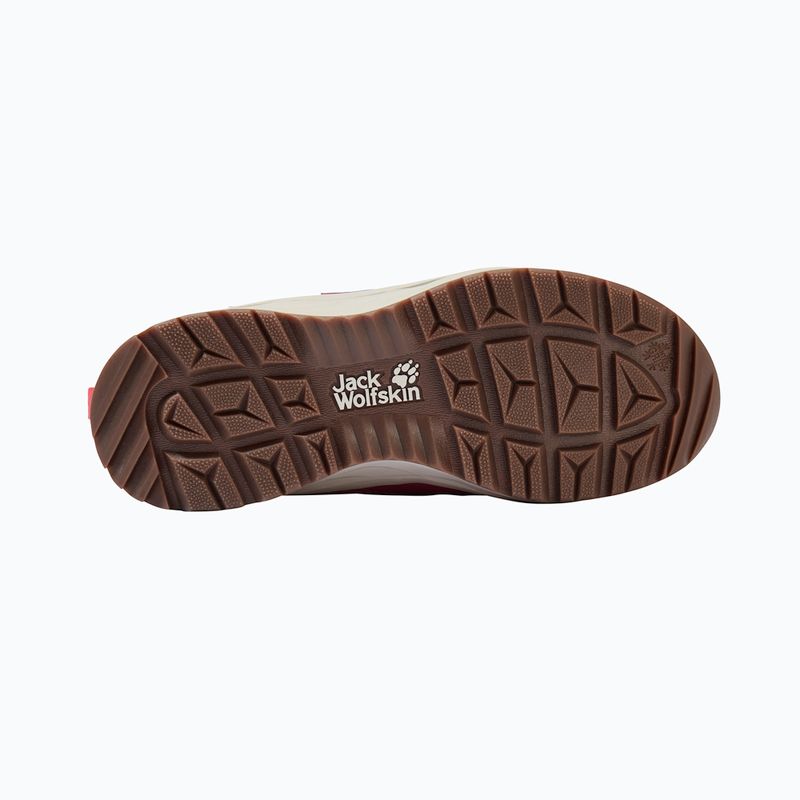 Черевики дитячі Jack Wolfskin Polar Bear-B Texapore Mid Vc raisin 7