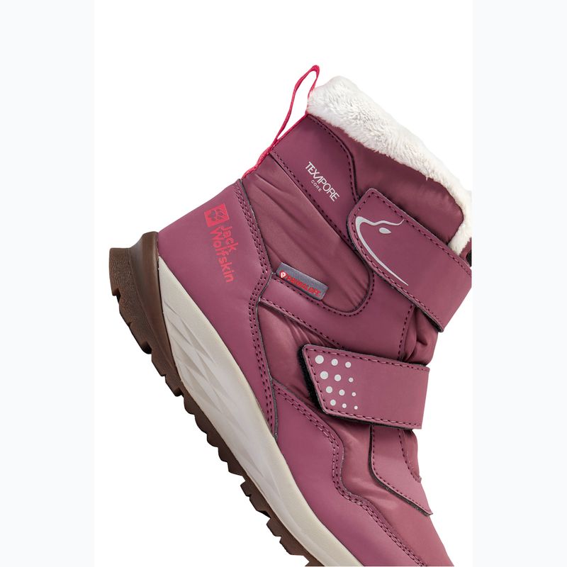 Черевики дитячі Jack Wolfskin Polar Bear-B Texapore Mid Vc raisin 8