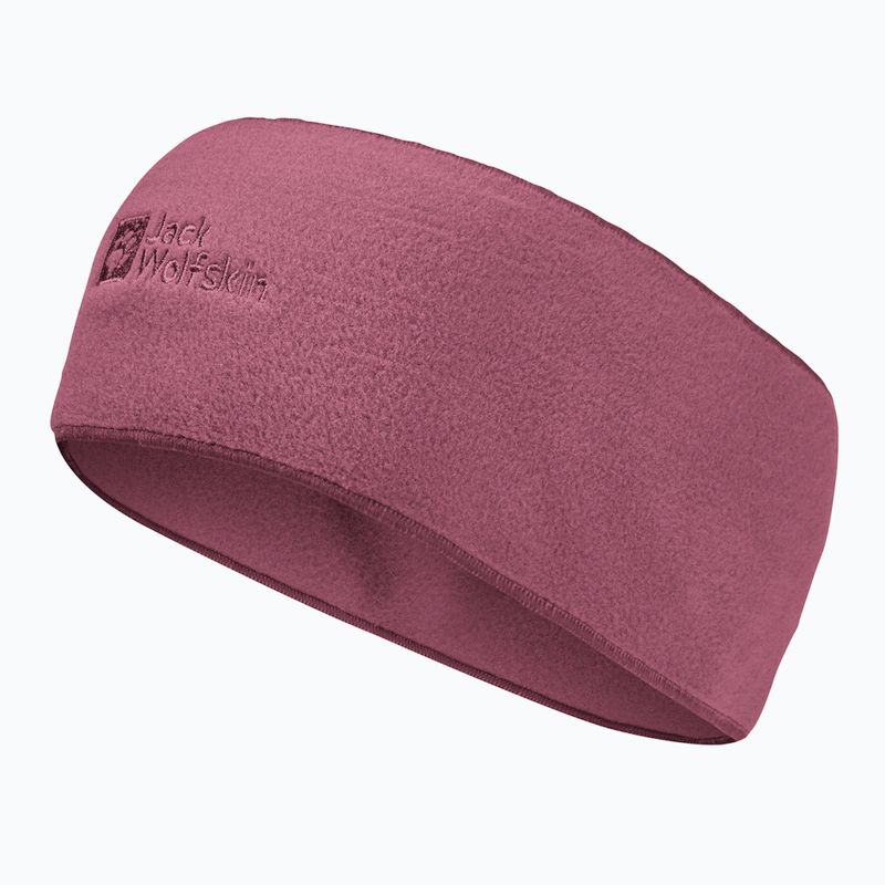 Флісова пов’язка на голову Jack Wolfskin Real Stuff raisin