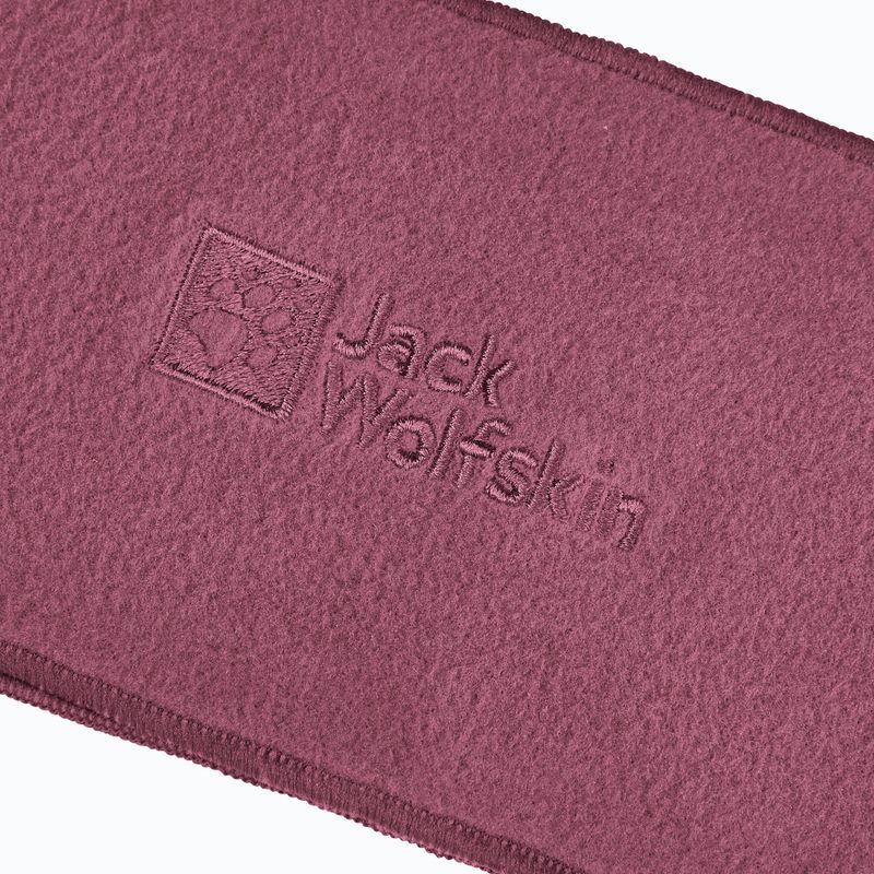 Флісова пов’язка на голову Jack Wolfskin Real Stuff raisin 3
