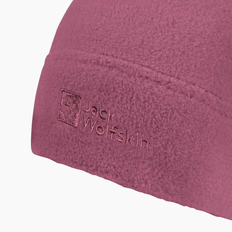 Зимова шапка Jack Wolfskin Real Stuff raisin 3