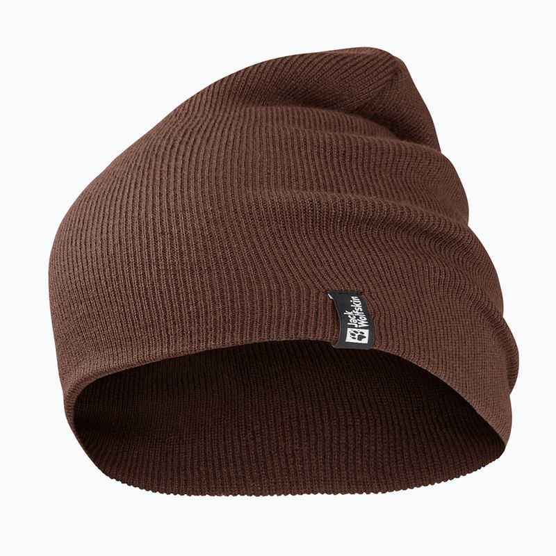Зимова шапка Jack Wolfskin Rib hot choc