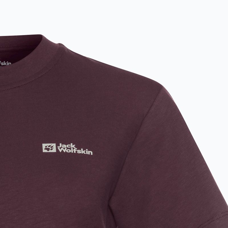 Жіноча футболка Jack Wolfskin Essential amaranth 7