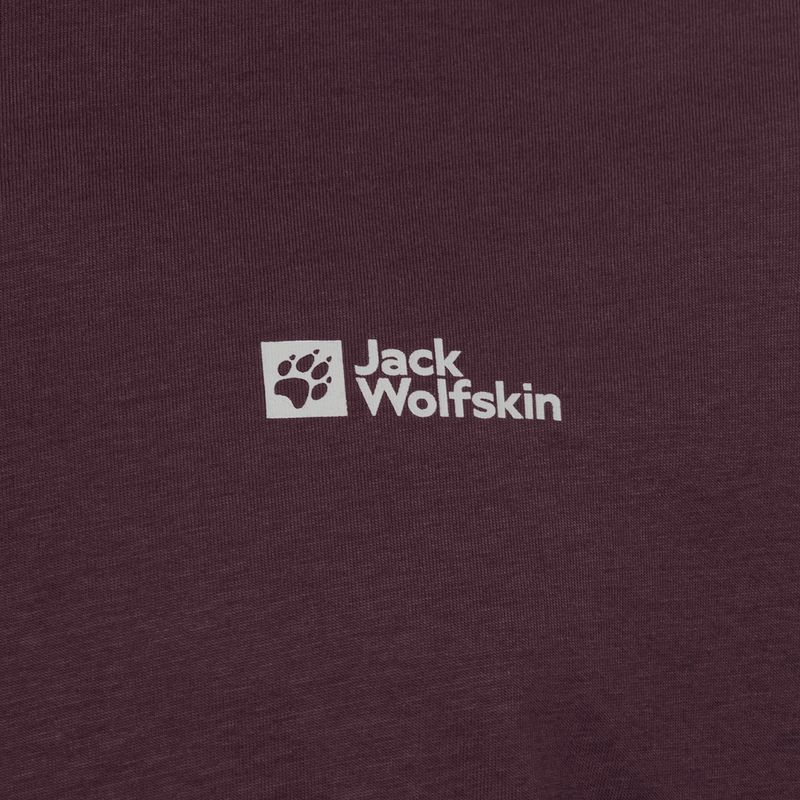 Чоловіча футболка Jack Wolfskin Essential amaranth 8