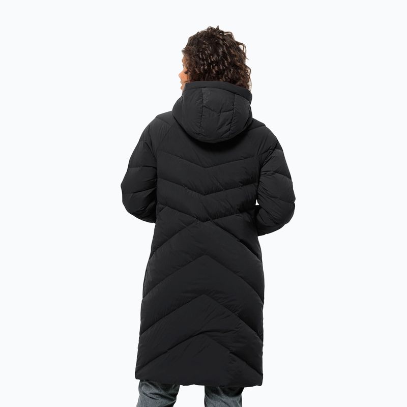 Пуховик жіночий Jack Wolfskin Marienplatz Coat black 2