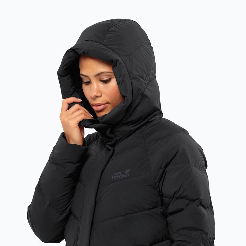 Пуховик жіночий Jack Wolfskin Marienplatz Coat black 3
