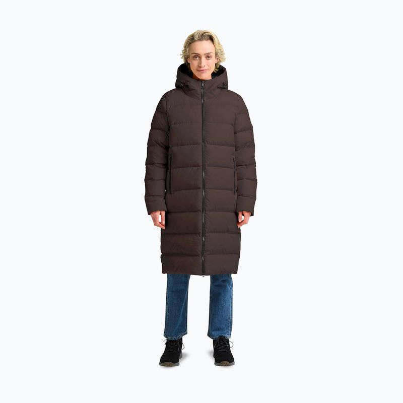 Жіноча пухова куртка Jack Wolfskin Frozen Palace peat